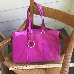 Tory Burch Jane Bag in Bright Pink